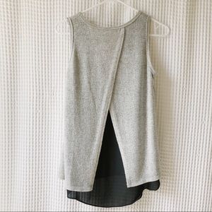 Open Back Layered Top